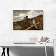 thumbnail image 2 of ARTCANVAS A Huntsman and Dogs 1891 Canvas Art Print by Winslow Homer - Size: 26" x 18" (1.50" Deep), 2 of 9