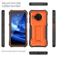 thumbnail image 7 of ExoGuard For Nokia X100 Case, Phone Case with Screen Protector and Kickstand (Orange), 7 of 7
