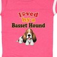 thumbnail image 4 of Inktastic Basset Hound Dog Lover Boys or Girls Baby Bodysuit, 4 of 5