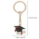 thumbnail image 3 of 8 llaveros con forma de birrete de graduación, colgantes para bolso, 3 of 7