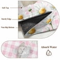 thumbnail image 2 of Blue Easter Bunny Area Rug 5x8 Washable Rug Non Slip Spring Daisy Modern Pink Buffalo Plaid Large Area Rug Soft Stainresistant Indoor Floor Carpet for Living Room Bedroom Home Office Dining Room, 2 of 8