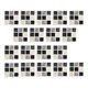 thumbnail image 1 of PAQUETE 18 UNIDS Mosaico Autoadhesivo Pegatinas de Pared Calcomanía Hogar Cocina Decoración 4 Sunnimix Adhesivo de pared autoadhesivo, 1 of 8