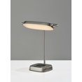 thumbnail image 6 of Adesso Radley 14" LED Desk Lamp Steel with Touch Smart Color & Dimmer, Charging Pad & USB, 6 of 6