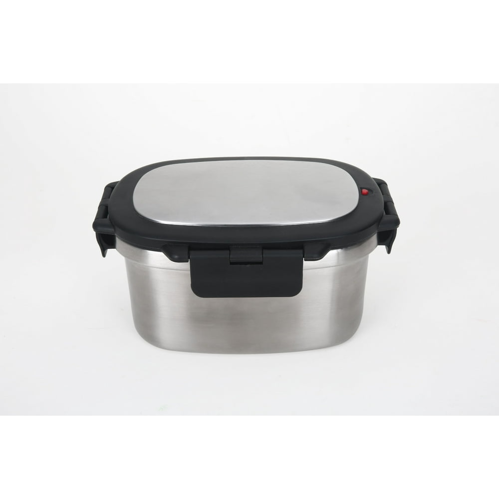 Mainstays 33 oz Insulated Stainless Steel Food Container with Lid and