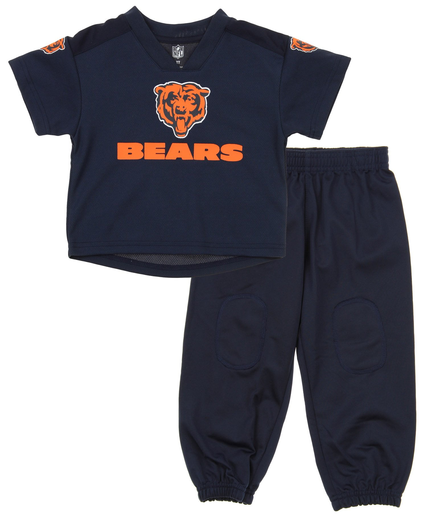 Outerstuff NFL Toddlers Chicago Bears Extra Point Shirt and Pants Set, Navy by