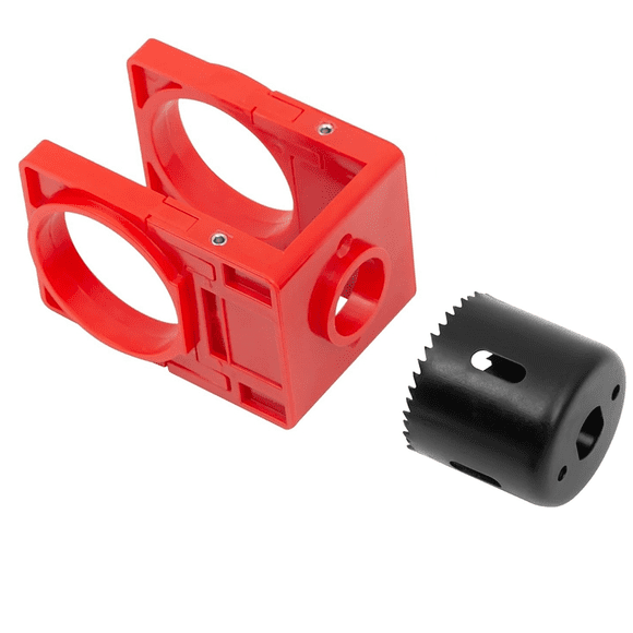 Door Lock Installation Kit, Metal Door Lock Hole Saw Door Knob Installation Kit for Deadbolts and Locksets