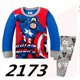 thumbnail image 1 of Pijamas de Spiderman para niños y niñas, ropa de dormir de manga larga, traje de Mickey Mouse, ropa de dormir de Frozen, otoño, 1 of 4