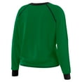 thumbnail image 3 of Women's WEAR by Erin Andrews Kelly Green Philadelphia Eagles Tie-Front Long Sleeve T-Shirt, 3 of 4