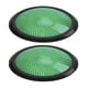 thumbnail image 4 of Reflector 2 Uds Pegatina Reflectante Universal Reflectores De advertencia Ovalados Verdes Para Coches Motocicletas Camiones, 4 of 7