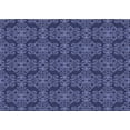 thumbnail image 1 of Ahgly Company Machine Washable Indoor Rectangle Transitional Periwinkle Purple Area Rugs, 7' x 9', 1 of 1