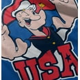 thumbnail image 5 of Popeye The Sailor Man USA Muscle Romper Boys or Girls Infant Baby Brisco Brands 6M, 5 of 7