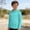 Mint Green, variant on Boys Summer Sun Hoodie Long Sleeve Outdoor Sports Casual Top Lightweight Breathable Jacket For Kids Short Sleeve Shirt for Boys Tees Kids Tshirts Clothes Summer Tops T-Shirt