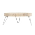 thumbnail image 4 of Creative Co-Op Decorative Paulownia Wood Pedestal, Natural, 4 of 6
