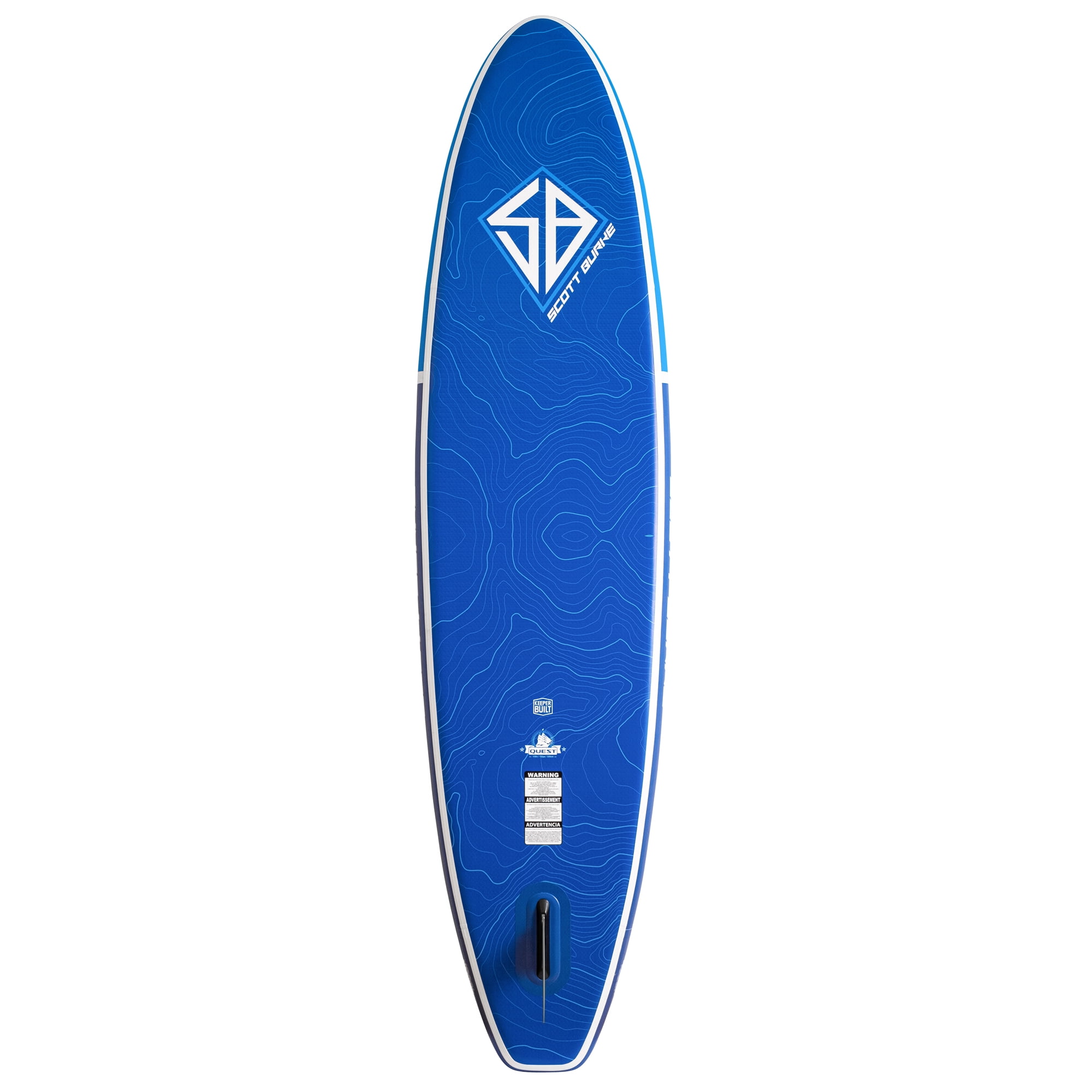 Scott Burke 11' Quest Inflatable Stand Up Paddle Board Package (I-SUP)
