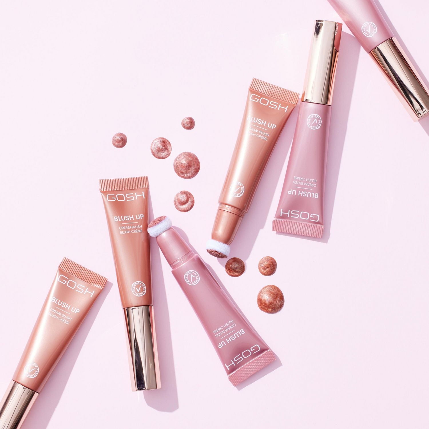 GOSH - BLUSH UP-002 ROSE CERTIFIÉ EN ALLERGIE/SANS PARFUM/VÉGÉTALIEN