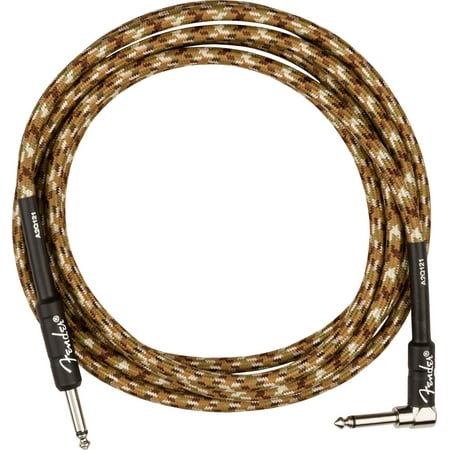 Fender 10' Professional Instrument Cable, Angled, Desert Camo - 1 Pack