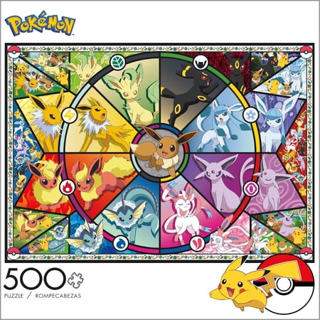 Buffalo Games Pokemon Eevee Evolutions Series 1 500 Piece Jigsaw Puzzle