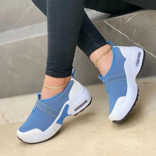 Conjunto informal de moda a juego de colores para mujer de zapatos deportivos Seet de malla transpirable Wmkox8yii shalkjhdk2786