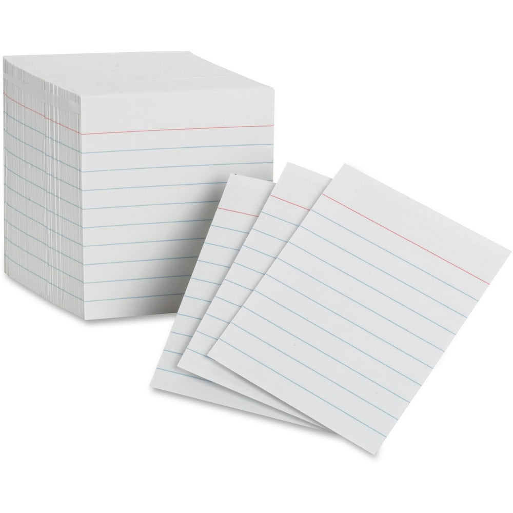 Oxford Mini Ruled Index Cards, 200 / Pack (Quantity)