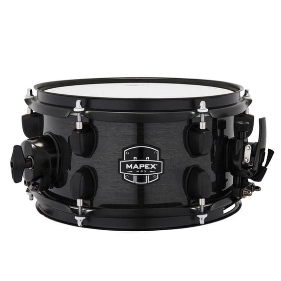 MAPEX Tarola Transparent Midnight Black de 10x5.5 MPNMP0550BMB MAPEX
