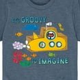 thumbnail image 3 of Pete The Cat - Its Groovy To Imagine - Toddler And Youth Short Sleeve Graphic T-Shirt, 3 of 6