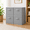 Gray-10.5" x 10.5" x 11"-4, variant on Beige 10.5" x 10.5" x 11" 10 Pack Collapsible Fabric Storage Cubes