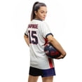 thumbnail image 4 of U.S. Soccer USWNT Women National Team Gameday Polyshirt - Rapinoe 15 [Navy, Small], 4 of 5