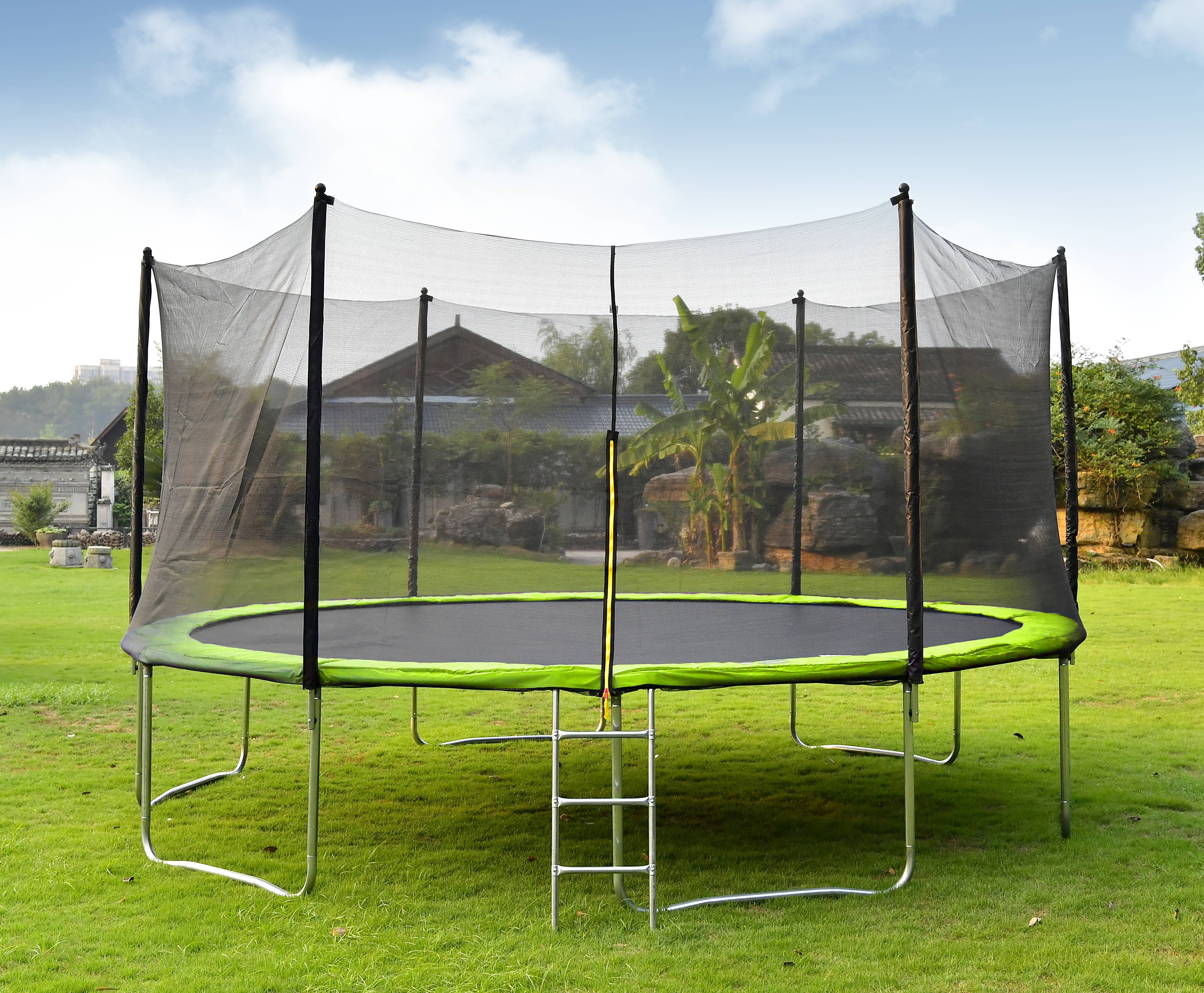Clearance! Trampoline for Kids, 14FT Outdoor Indoor Trampoline with