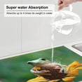 thumbnail image 5 of Honeii Tree Frog Sitting On Sunflowes Print Kitchen Drying Mat Coffee Bar Mat Hide Stain Coffee Maker Mat for Countertops Coffee Pot Dish Drying Mat, 5 of 7