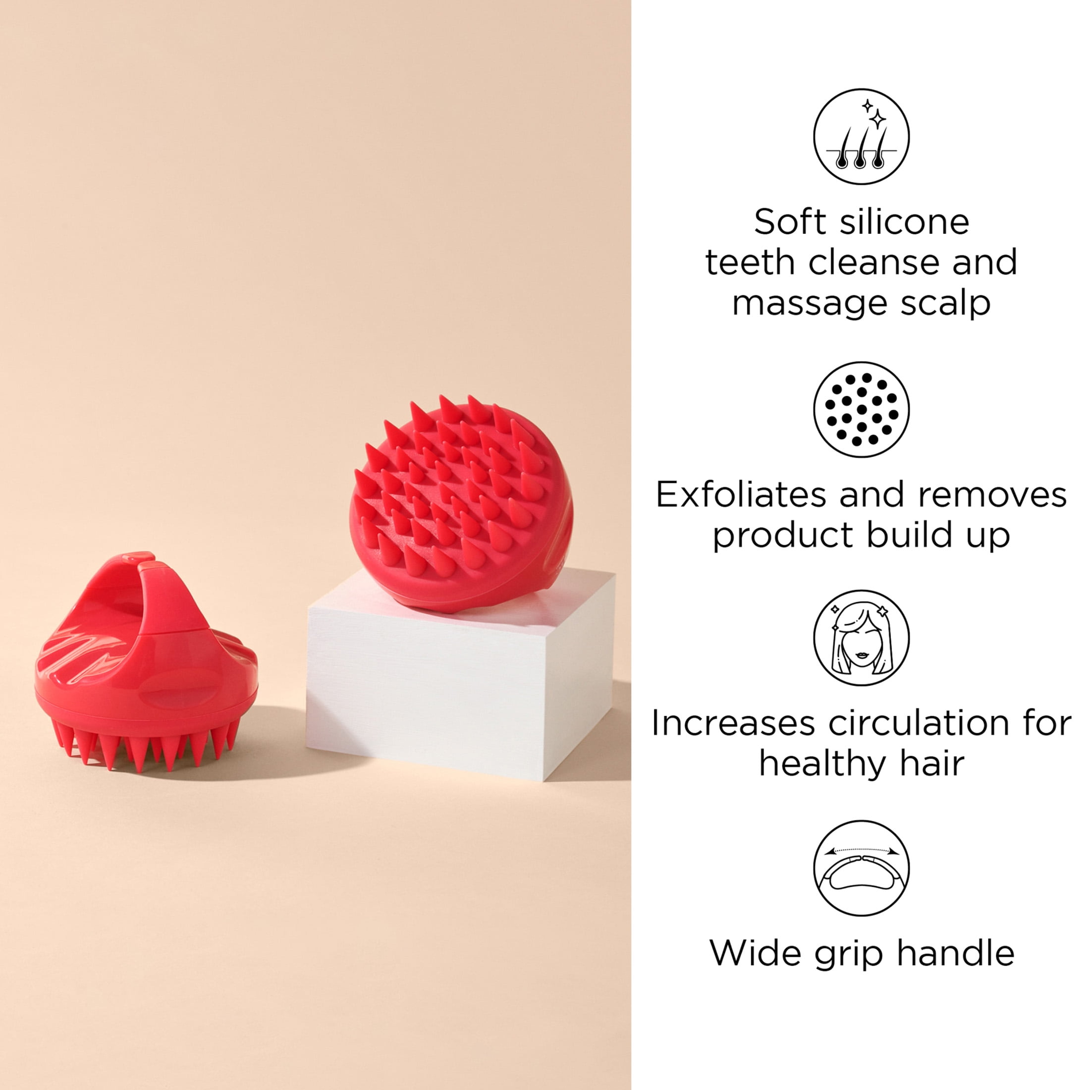 Diane Handheld Shampoo Massage Scalp Brush