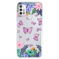 thumbnail image 1 of Funda para Moto G20 Mariposas y Flores Uso Rudo InstaCase Protector para Moto G20 Antigolpes, 1 of 4