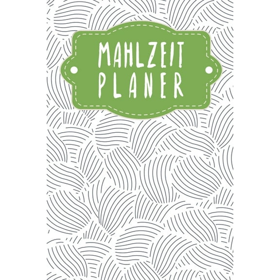 Mahlzeitplaner: Praktische wöchentliche Übersicht von deinen Mahlzeiten (Frühstück Mittag Abendessen Snack) mit Einkaufsliste - Motiv: Abstrakte Muscheln (Paperback)