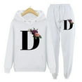 thumbnail image 2 of Sudadera con capucha para mujer, sudadera informal estampada de manga larga, chaqueta con bolsillo, traje deportivo Wmkox8yi bvn2186, 2 of 4