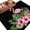 Pink, variant on Pink Floral Flamingos Round Rug 8ft Washable Circle Rugs Non Slip Summer Botanical Black Tropical Large Area Rug Indoor Floor Carpet for Bedroom Kitchen Living Room Home Office Dining Room Nursery