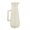 White Handmade Solid Geometric 9" x 6" x 14", variant on DecMode 14" Handmade White Ceramic Vase