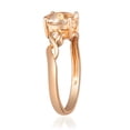 thumbnail image 3 of Gin & Grace 10KT RG Genuine Morganite and Diamond accent Ring., 3 of 6