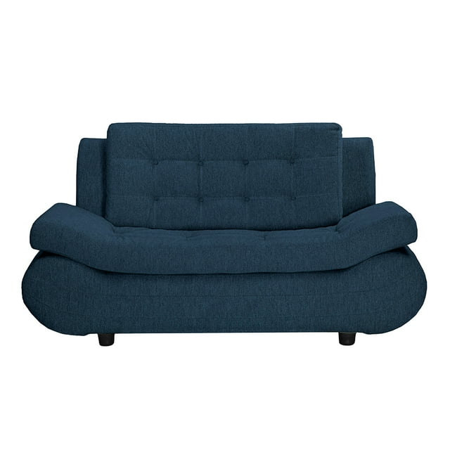 Sofá Love Seat Bali Rogga 2 Plazas Azul Rey
