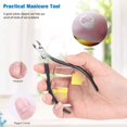 thumbnail image 4 of Cortautículas FERYES Professional Manicure de acero inoxidable, 4 of 8