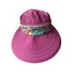 thumbnail image 4 of Sombrero para el sol para mujer, gorro de protección solar, gorro de pesca informal, gorro de surf con solapa para el cuello Púrpura, 4 of 8