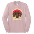 thumbnail image 2 of Wild Bobby, Life is Better with My Daschund Cute, Dog Lover, Men Long Sleeve Shirt, Light Pink, Small, 2 of 4