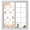 Orange, variant on Static Cling Non Adhesive Window Film, Sage Green Eucalyptus Coastal Window Privacy Film Frosted, Beach Conch Jellyfish Opaque Window Coverings for Small Windows, Home, 17.7 x 39.3 Inches
