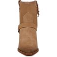 thumbnail image 3 of Sam Edelman Women's Winston Western Buckle Bootie Golden Caramel 9.5M, 3 of 6