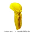 thumbnail image 5 of Paquete de 6 diademas de terciopelo Sonducket, gorro de pirata, color amarillo, 5 of 5