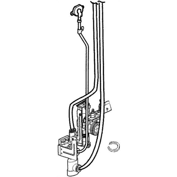 LG Genuine OEM AJU73432804 Refrigerator Water Inlet Valve Assembly
