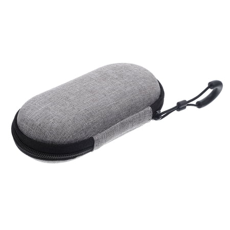 1Pcs Oval Hard EVA Shell Design Guitar Tuner Storage Case Multi Functional Storage Portable
