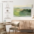 thumbnail image 5 of Elephant Stock Gentle World Wall Art - Horizontal Canvas Wall Art - Living Room Wall Decor - Abstract Canvas - Green And Blue Decor By Julia Purinton - 12" x 8", 5 of 8