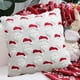 thumbnail image 4 of Funda de Cojín Navideña con Diseño de Árbol de Navidad y Copos de Nieve | Funda Suave para Cojín de Sofá | 45X45Cm | Poliéster Blanco | Decoración para Sala de Estar | 1 Funda de Cojín, 4 of 6