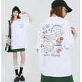 thumbnail image 3 of Camiseta Sanrio Yukui para perro, camiseta holgada de manga corta para mujer, Pacha Dog Kuromi Sisters, moda coreana Y2K, Tops para mujer, 3 of 5