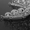 thumbnail image 2 of Baile de Ronda de Cristal Llena de Joyas de cabellero Del Rhinestone Tiaras BLESIY Venda de la boda, 2 of 8