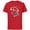 Red, variant on Disney Goofy Winter Sports Skiing Retro Ski You Later - Short Sleeve Cotton T-Shirt for Adults - Customized-Black